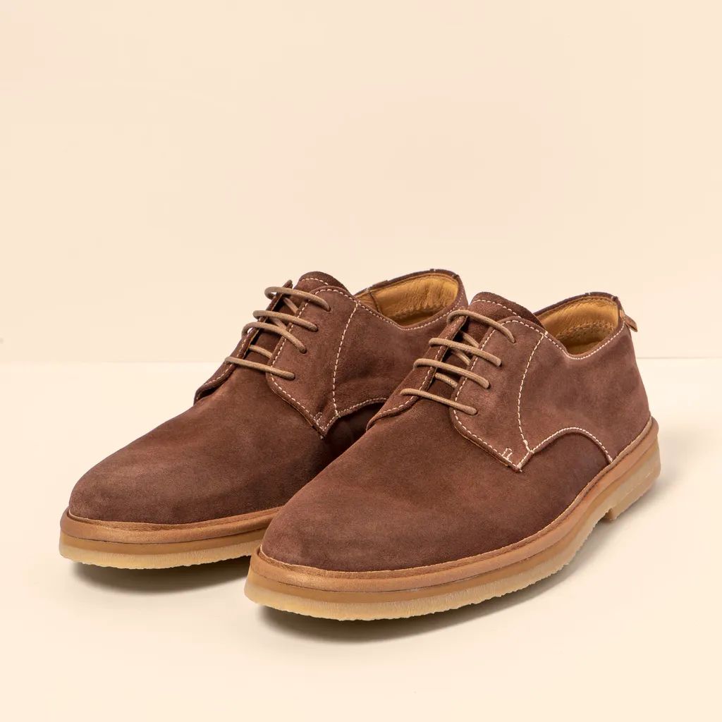 El Naturalista N5952 SILK SUEDE Chocolat Homme | JDW-63556030